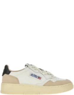 Suede And Leather Medalist Low Sneakers