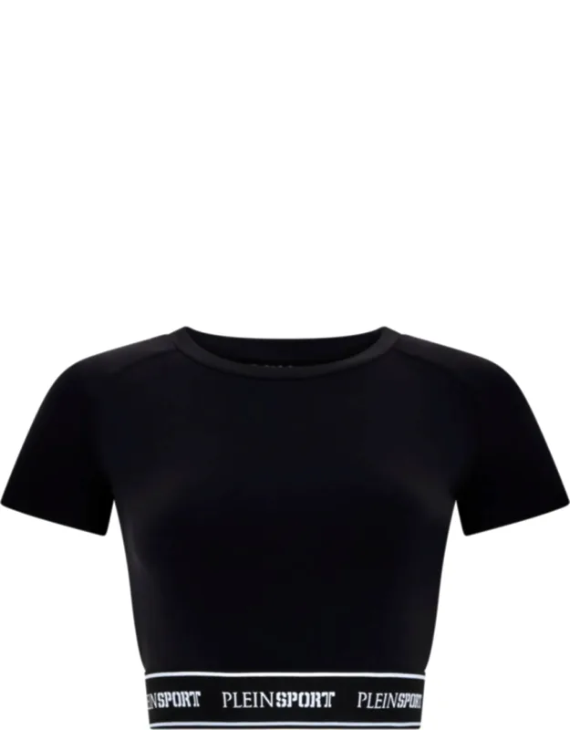 Fleece Cropped T-shirt
