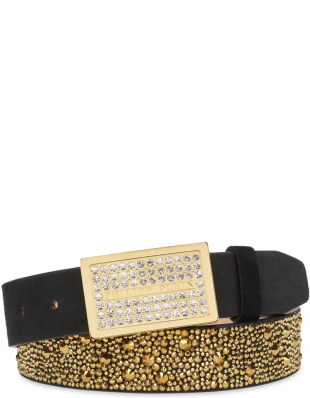 Leopard Leather Belt