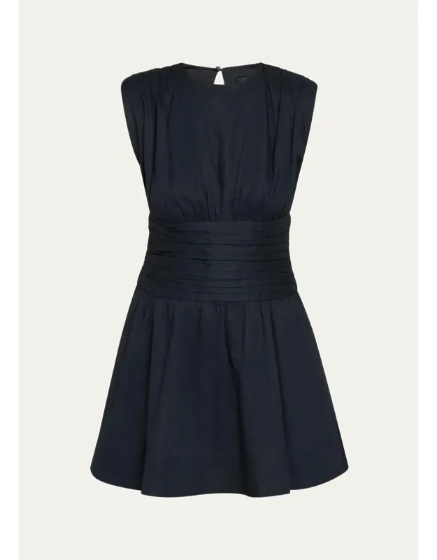 Eloise Sleeveless Ruched Mini Dress