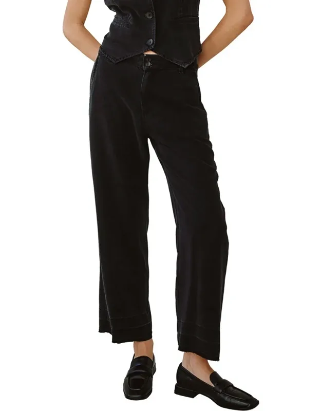Wide Leg Crop Pants