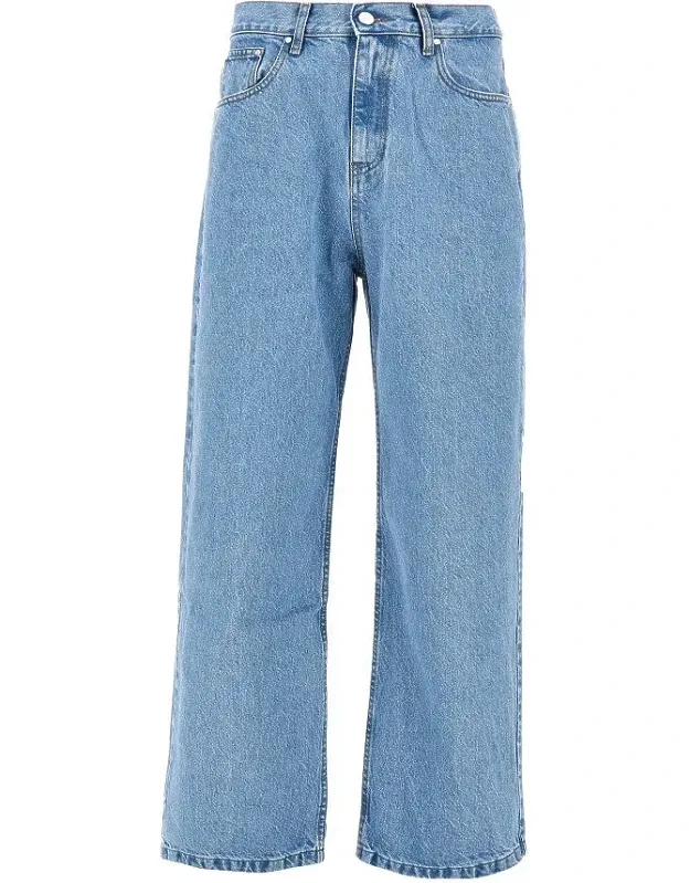 Stencil Uniform Denim Jeans
