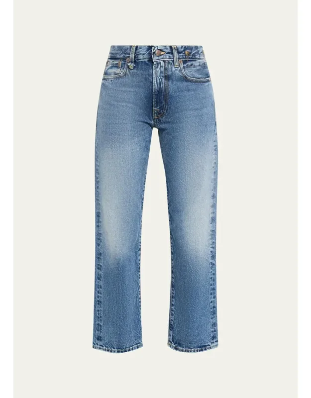 Straight Cropped Jeans