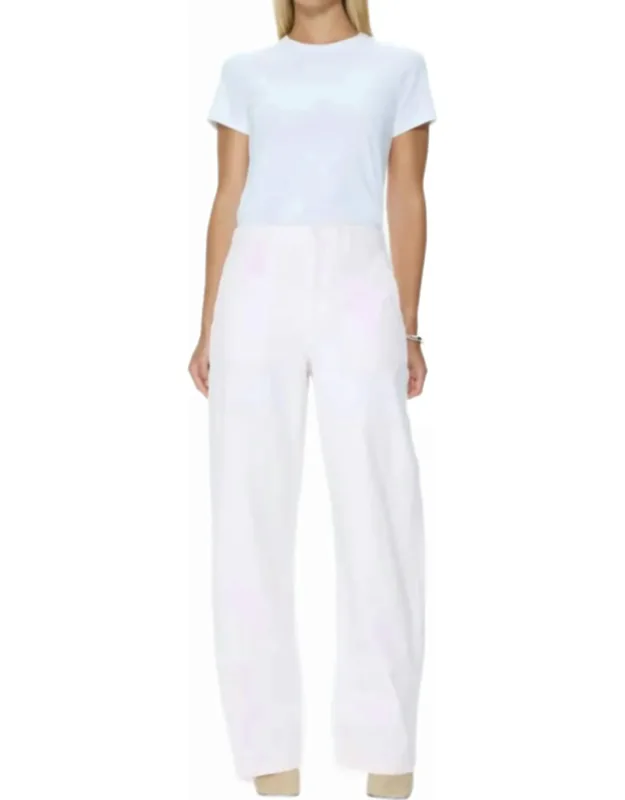 Relaxed Straight Leg Pants