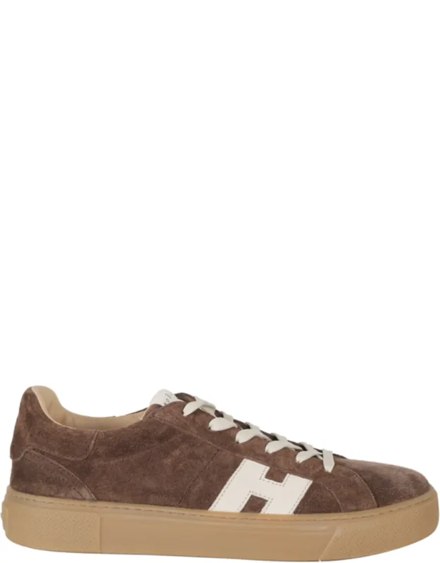 Crosswind Suede Smooth Leather Rubber Sole Sneakers