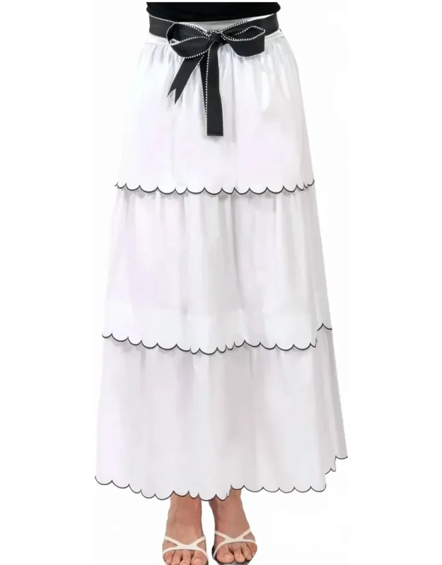 Scalloppini Skirt