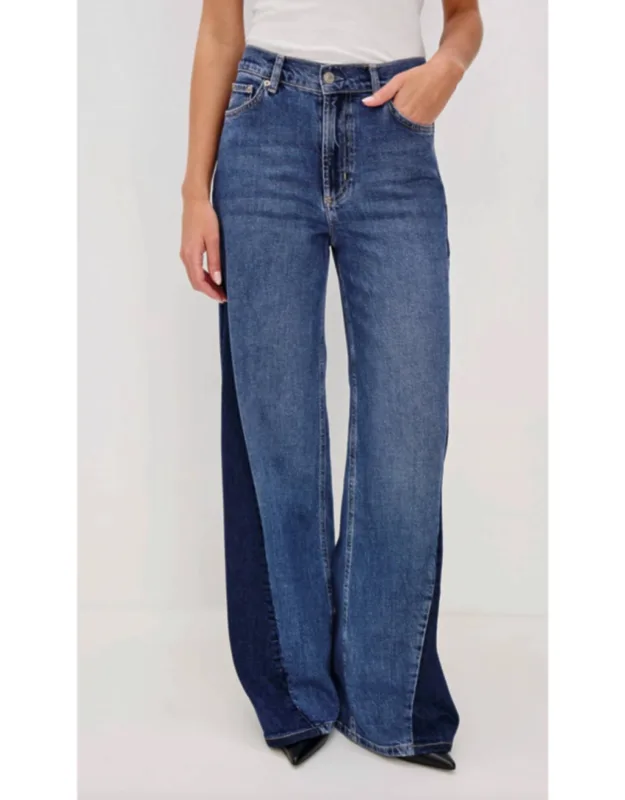 Godet Wide-leg Jeans