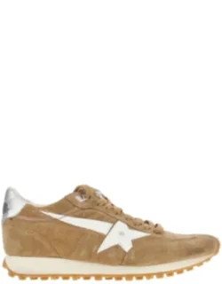 Running Marathon Suede Leather Sneakers