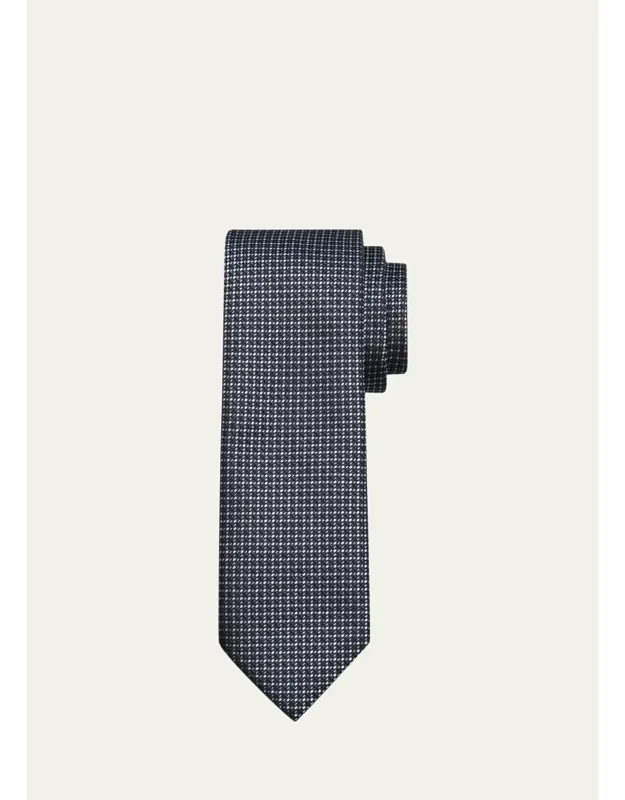 Silk Micro-jacquard Tie