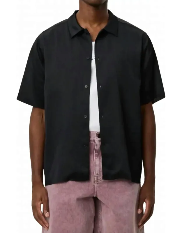 Plisse Short Sleeve Shirt