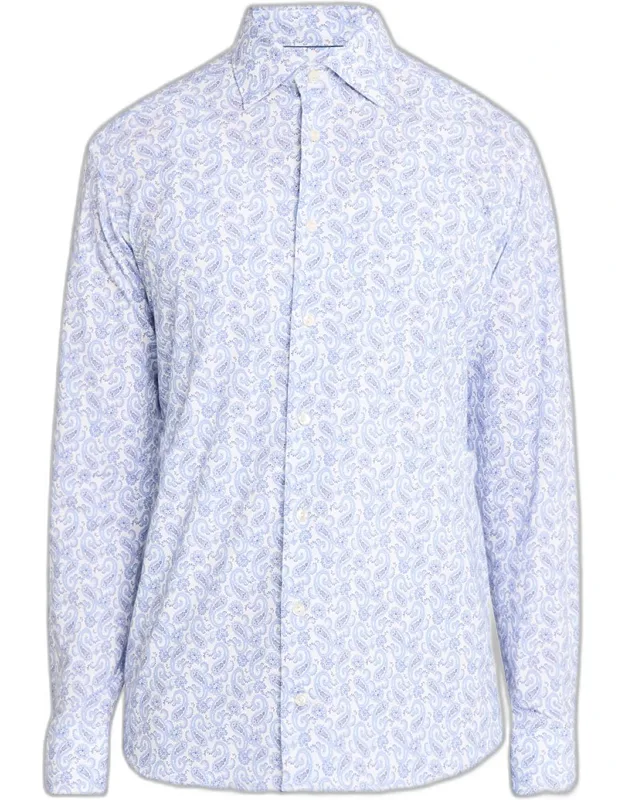 Jersey Stretch Paisley Sport Shirt