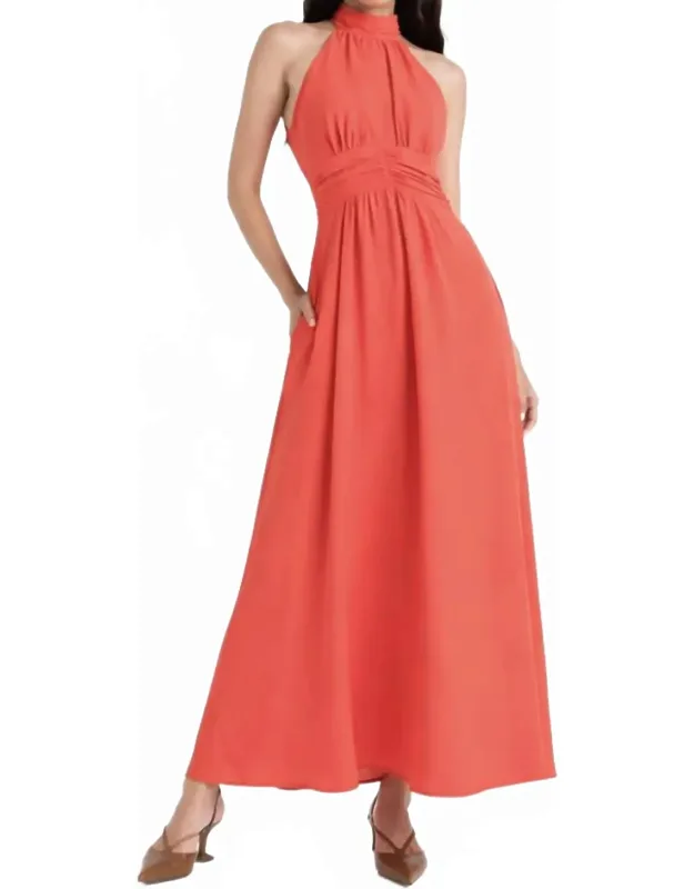 Halter Midi Dress