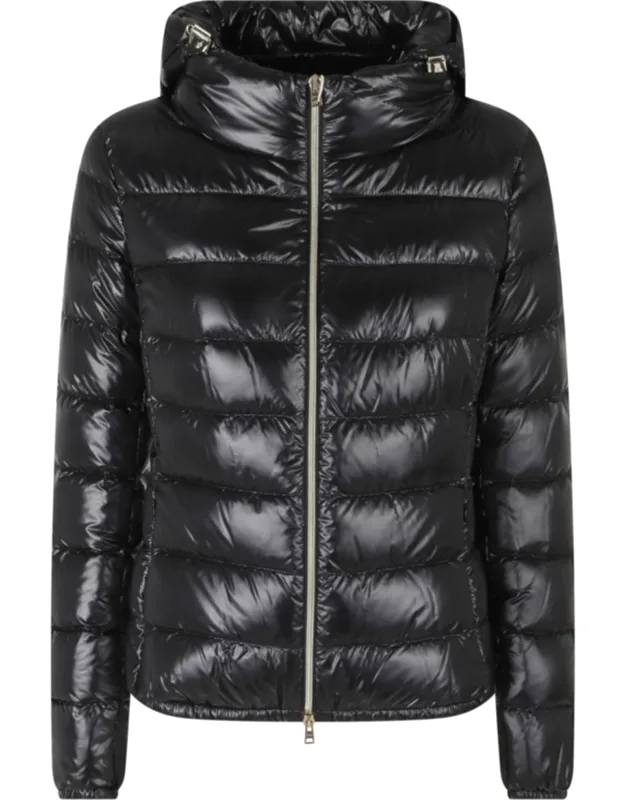 High Neck Removable Hood Down Jacket