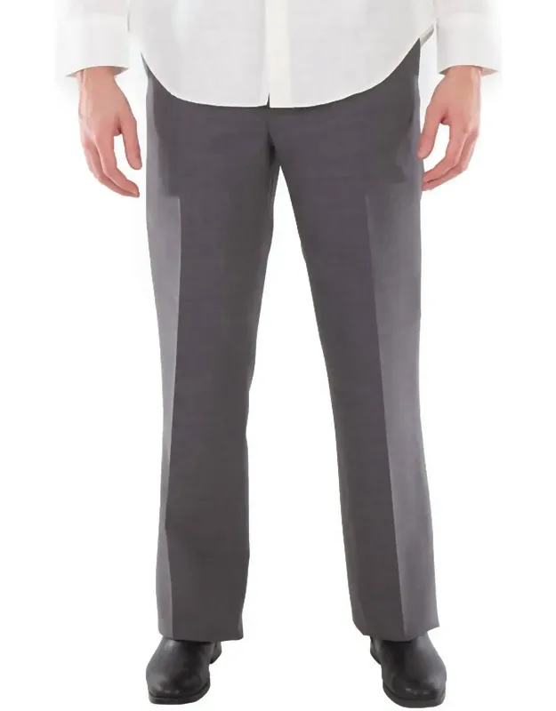 High-waisted Wool Pants