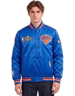New York Knicks Nba Championship 2026 Satin Jacket