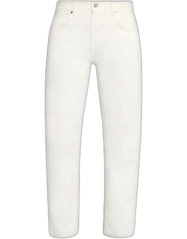 Lorimer Low-rise Straight-leg Crop Jeans