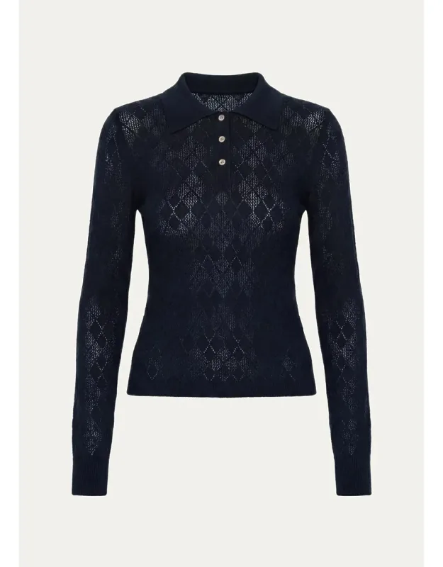 Argyle Polo Sweater