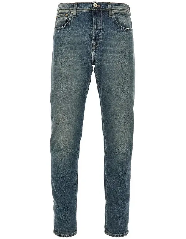 Denim Tapered Fit Jeans