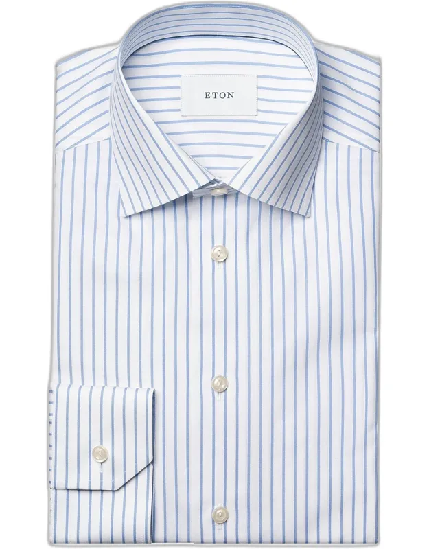 Striped Cotton Contemporary-fit Shirt