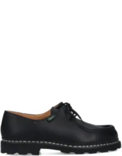 Rounded Toe Derby Shoes