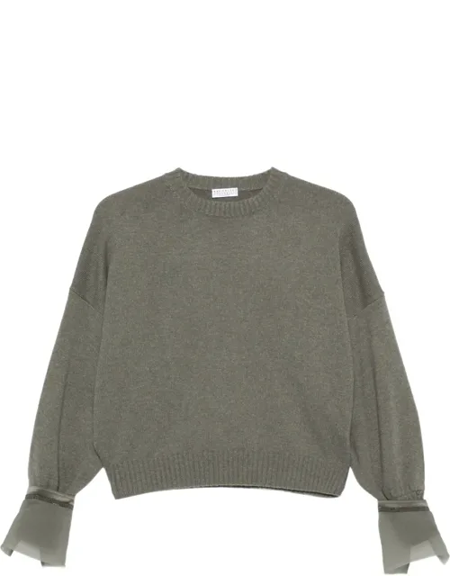 Monili-embellished Sweater