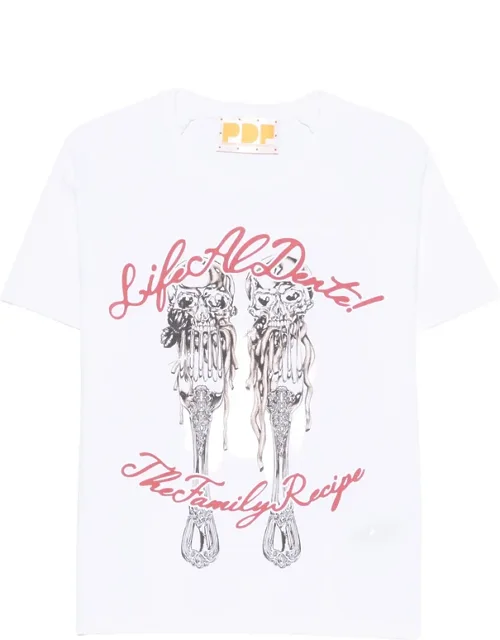Graphic-print Raglan-sleeve T-shirt