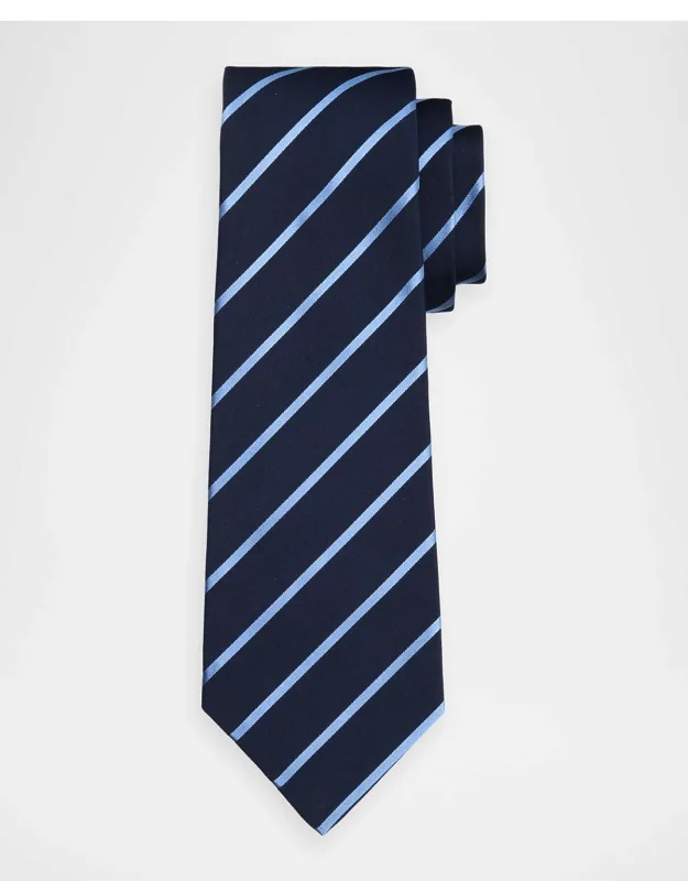 Silk Pinstripe 7-fold Tie