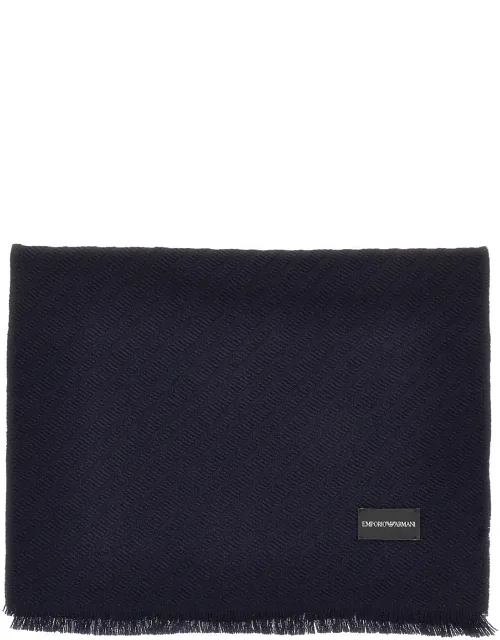 Jacquard Wool Scarf