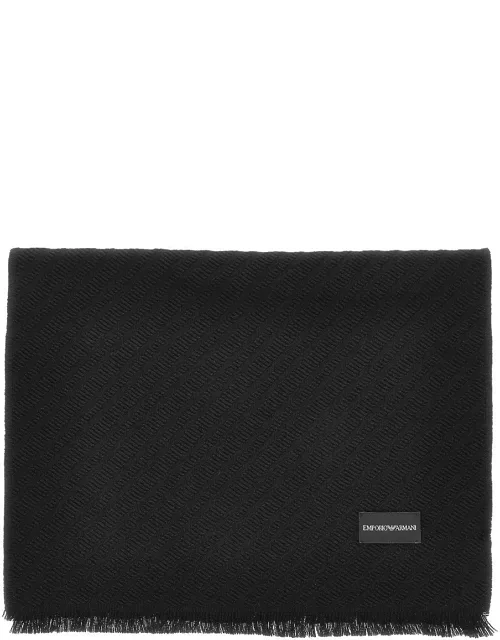 Jacquard Wool Scarf