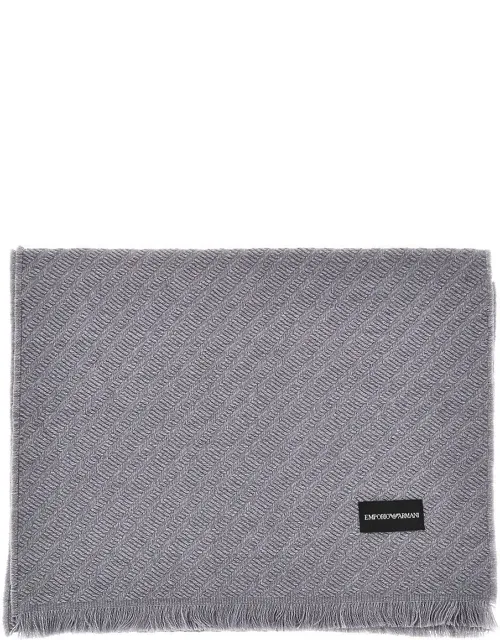 Jacquard Wool Scarf