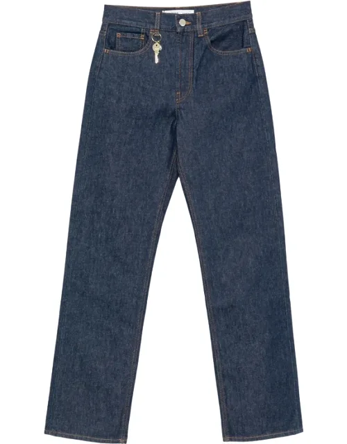 Key-charm Straight-leg Jeans
