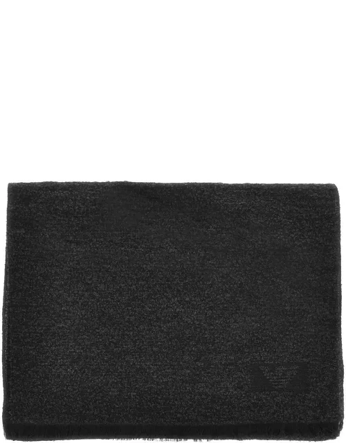 Bouclé Wool Blend Scarf