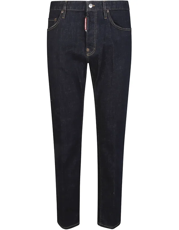 Classic Indigo Straight Jeans