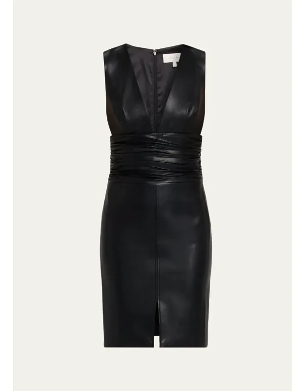 Ruched Bodycon Mini Dress