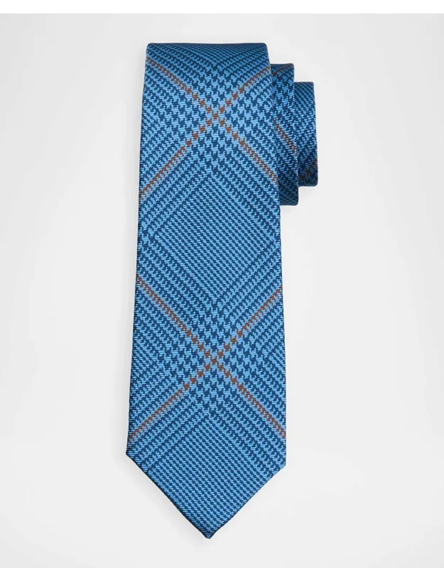Silk Glen Plaid 7-fold Tie