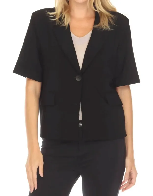 Short Sleeve Blazer