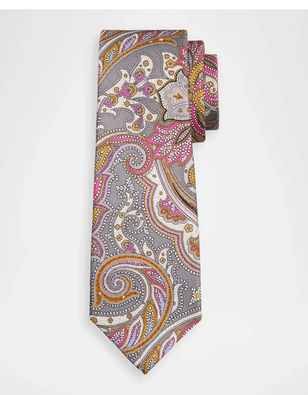 Silk Maxi-paisley 7-fold Tie