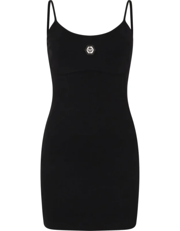 Cotton Rib Short Tank Dress