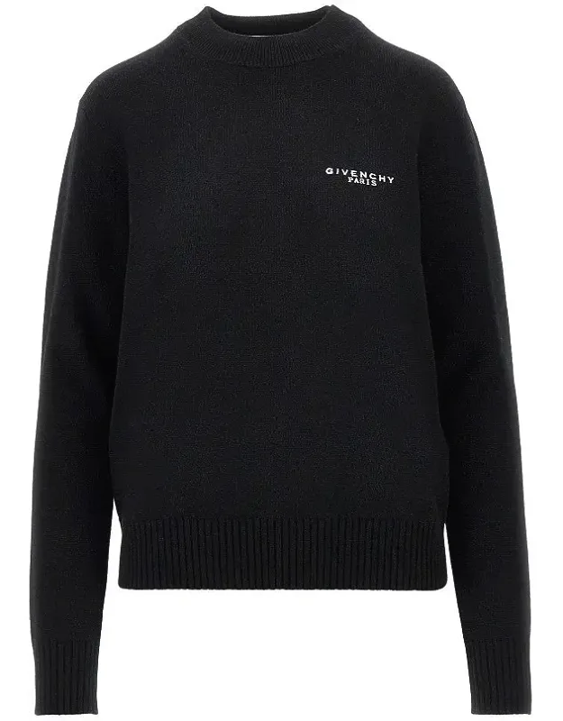 Cashmere And Wool Sweater With Embroidery