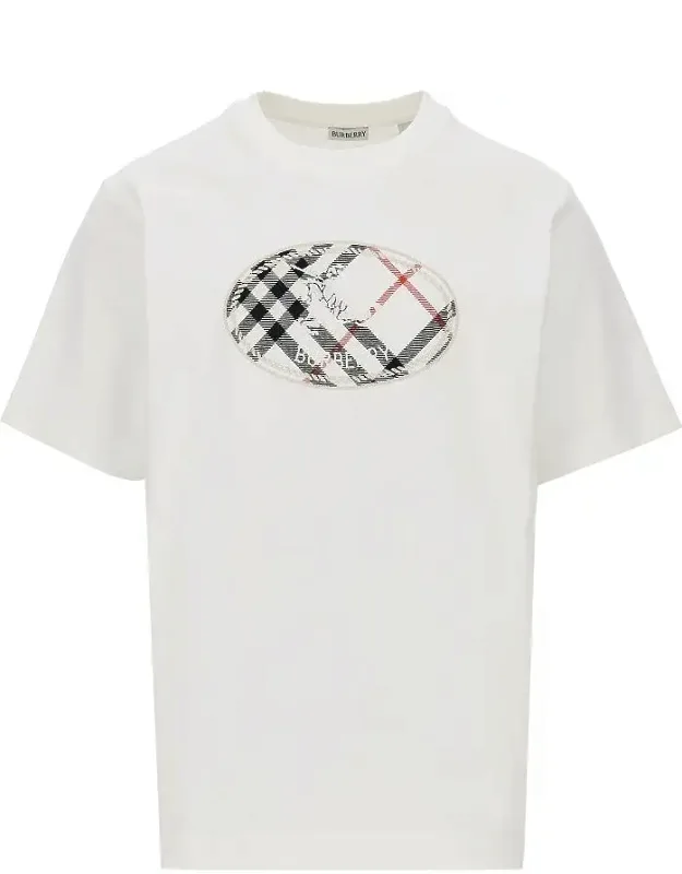 Knight Stamp Embroidery T-shirt
