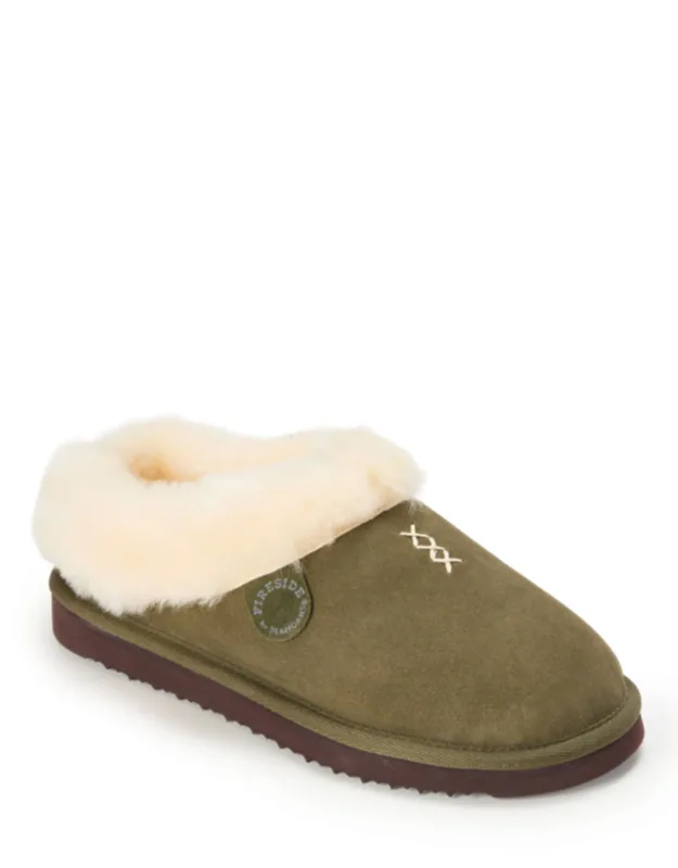 Fireside Genuine Shearling Clog