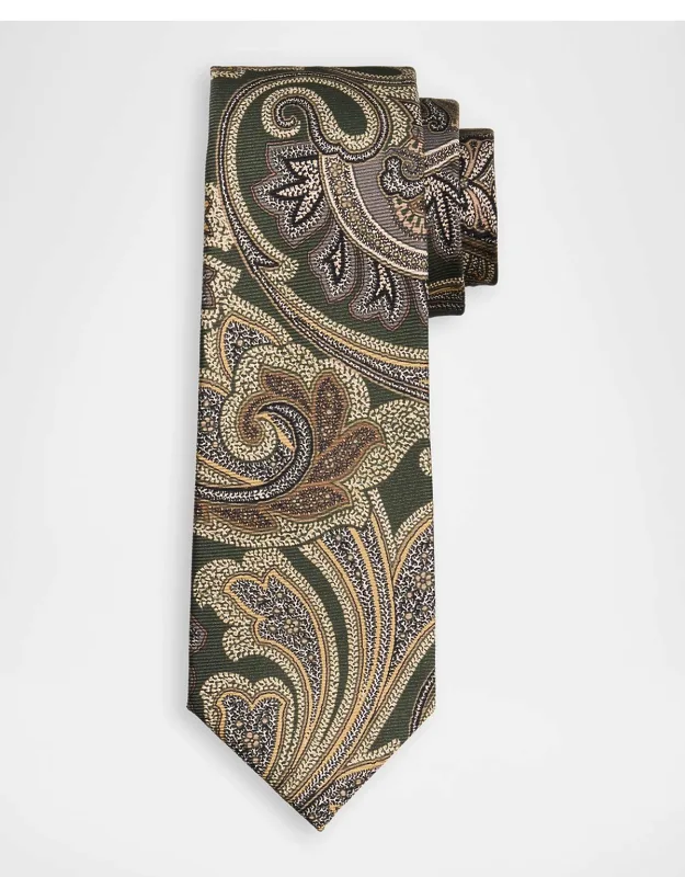 Silk Maxi-paisley 7-fold Tie