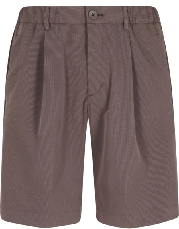 Bermuda Seer-crease Seersucker Shorts