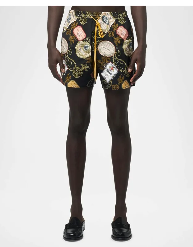 Vin Bandana-print Swim Trunks