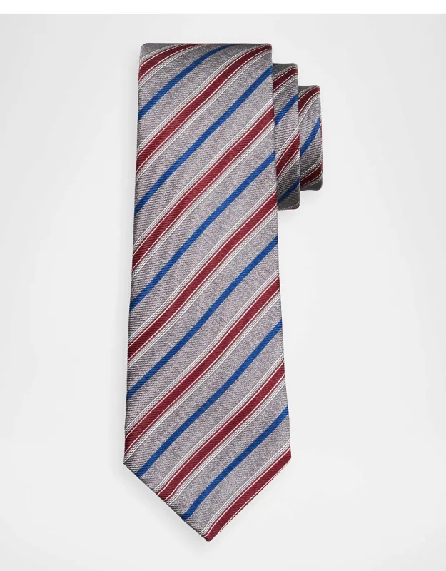 Silk Multi-stripe 7-fold Tie