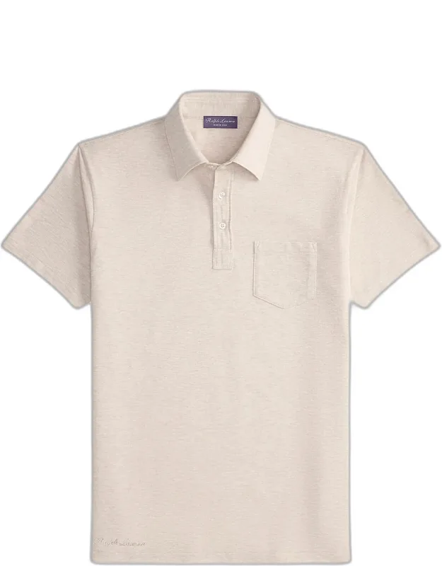 Cotton-cashmere Piqué Polo Shirt