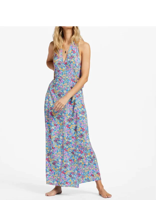 Let's Hang Halter Dress