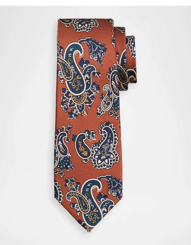 Silk Maxi-paisley 7-fold Tie