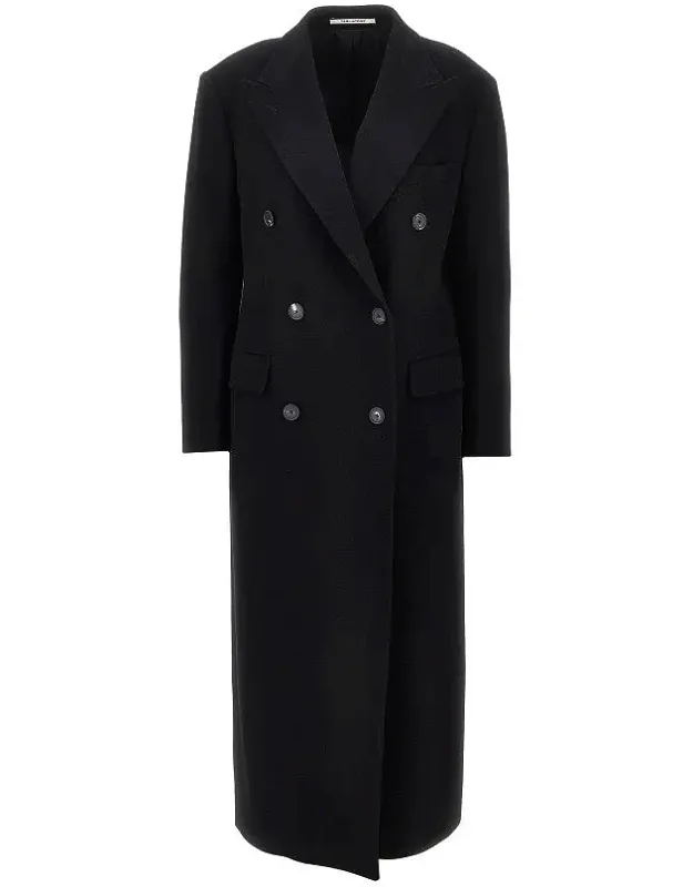 Wool And Cashmere Long Coat