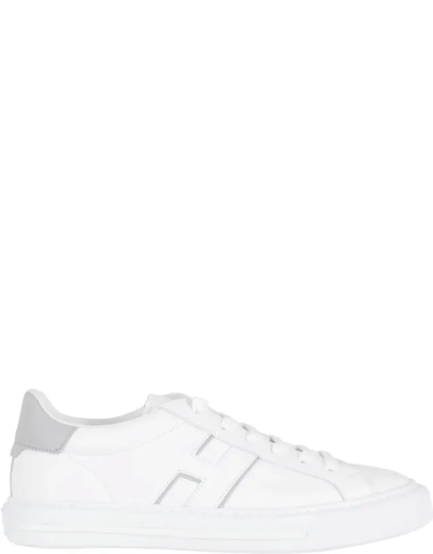 Laced Leather Sneakers